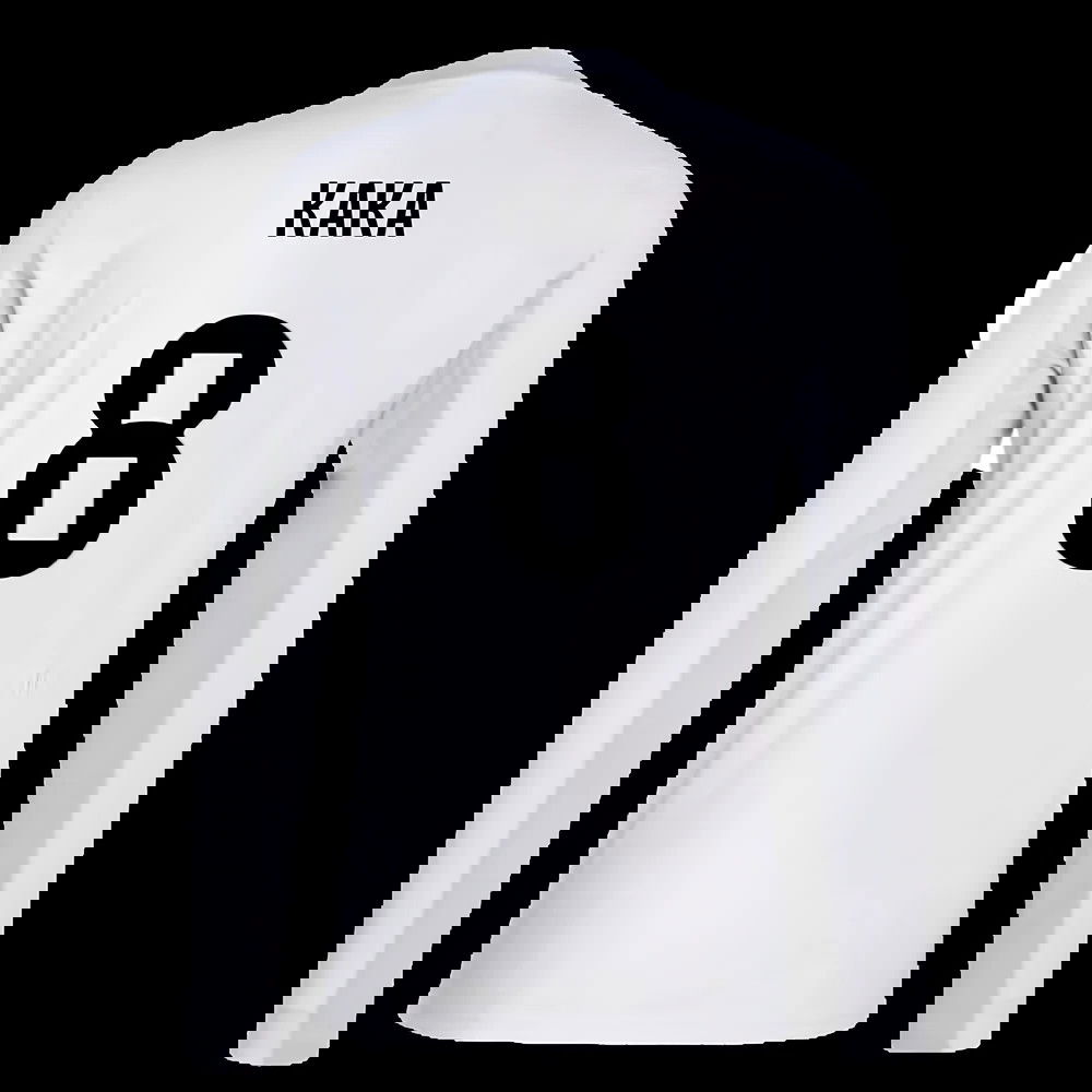 2025-2026 Real Madrid Long Sleeve Home Shirt (Kaka 8)