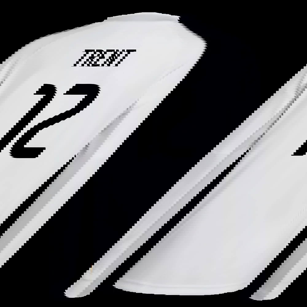 2025-2026 Real Madrid Long Sleeve Home Shirt (Kids) (Trent 12)