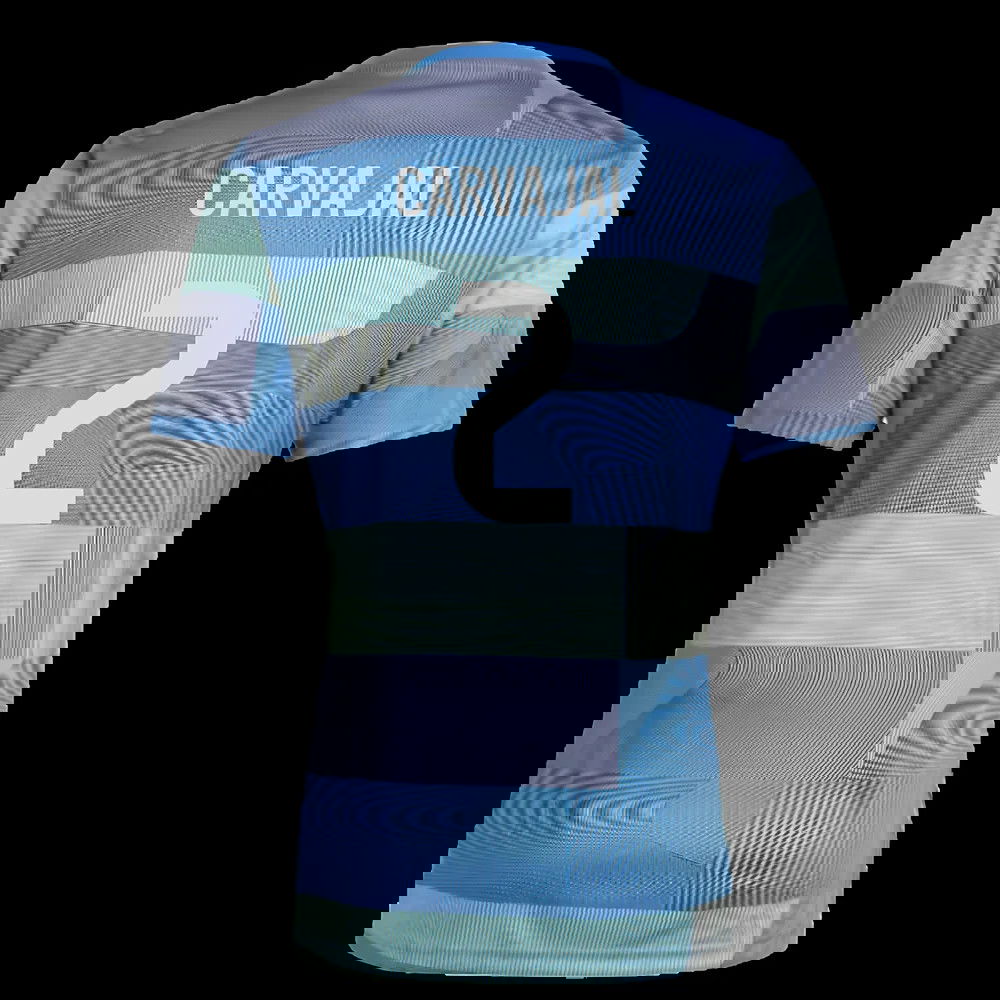 2025-2026 Real Madrid Pre-Match Shirt (Blue) (Carvajal 2)