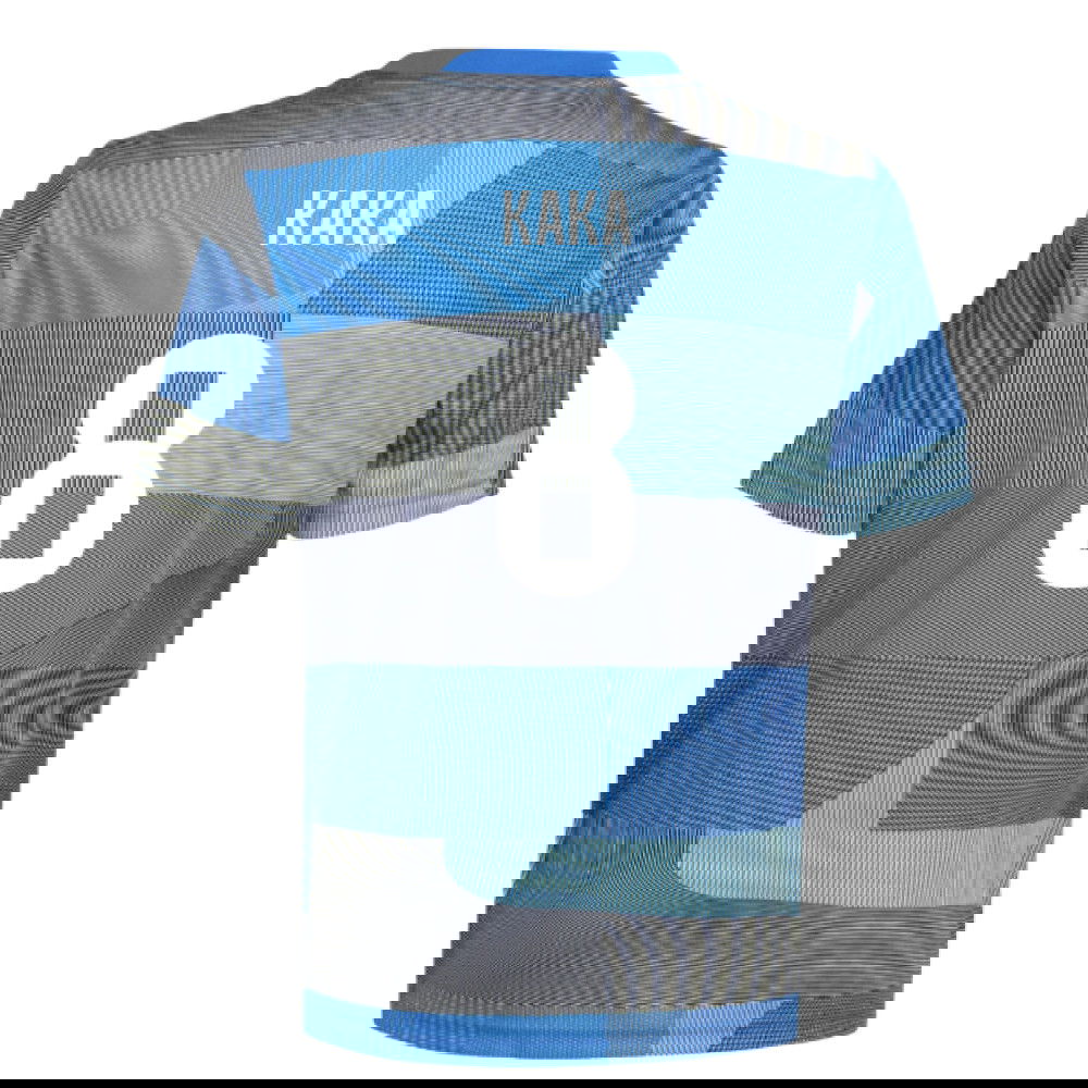 2025-2026 Real Madrid Pre-Match Shirt (Blue) - Kids (Kaka 8)