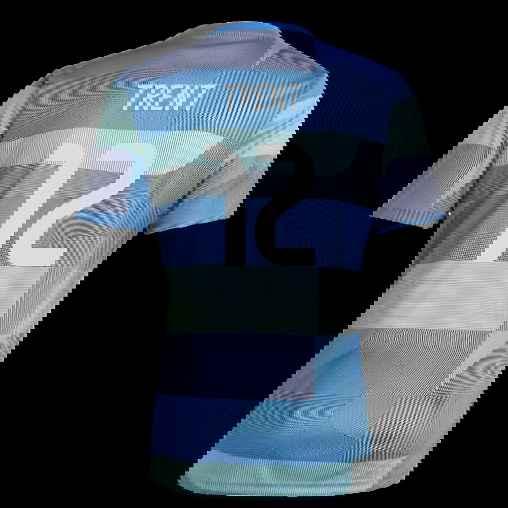 2025-2026 Real Madrid Pre-Match Shirt (Blue) (Trent 12)