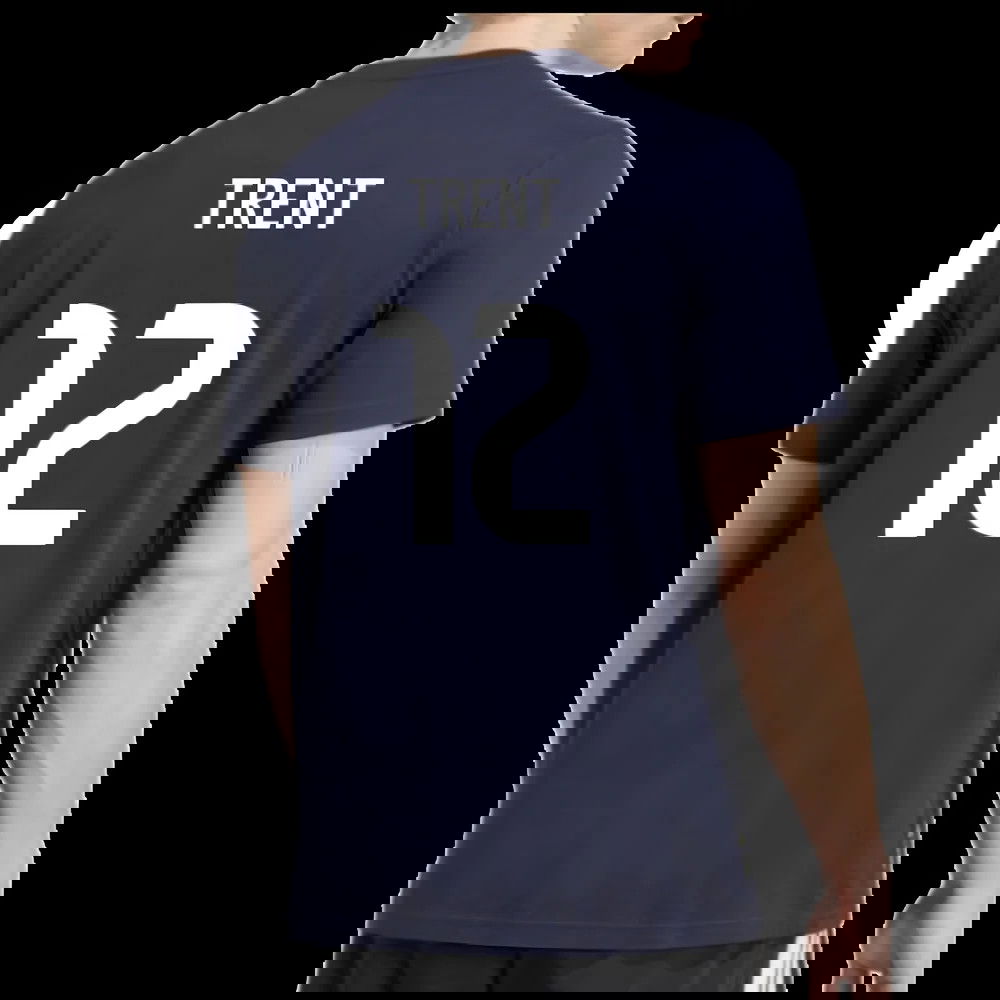 2025-2026 Real Madrid Seasonal Graphic Tee (Legend Ink) (Trent 12)