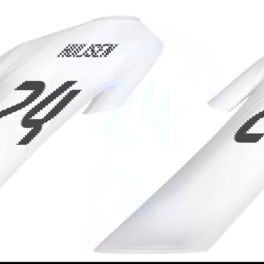 2025-2026 Real Madrid Seasonal Graphic Tee (White) (Huijsen 24)