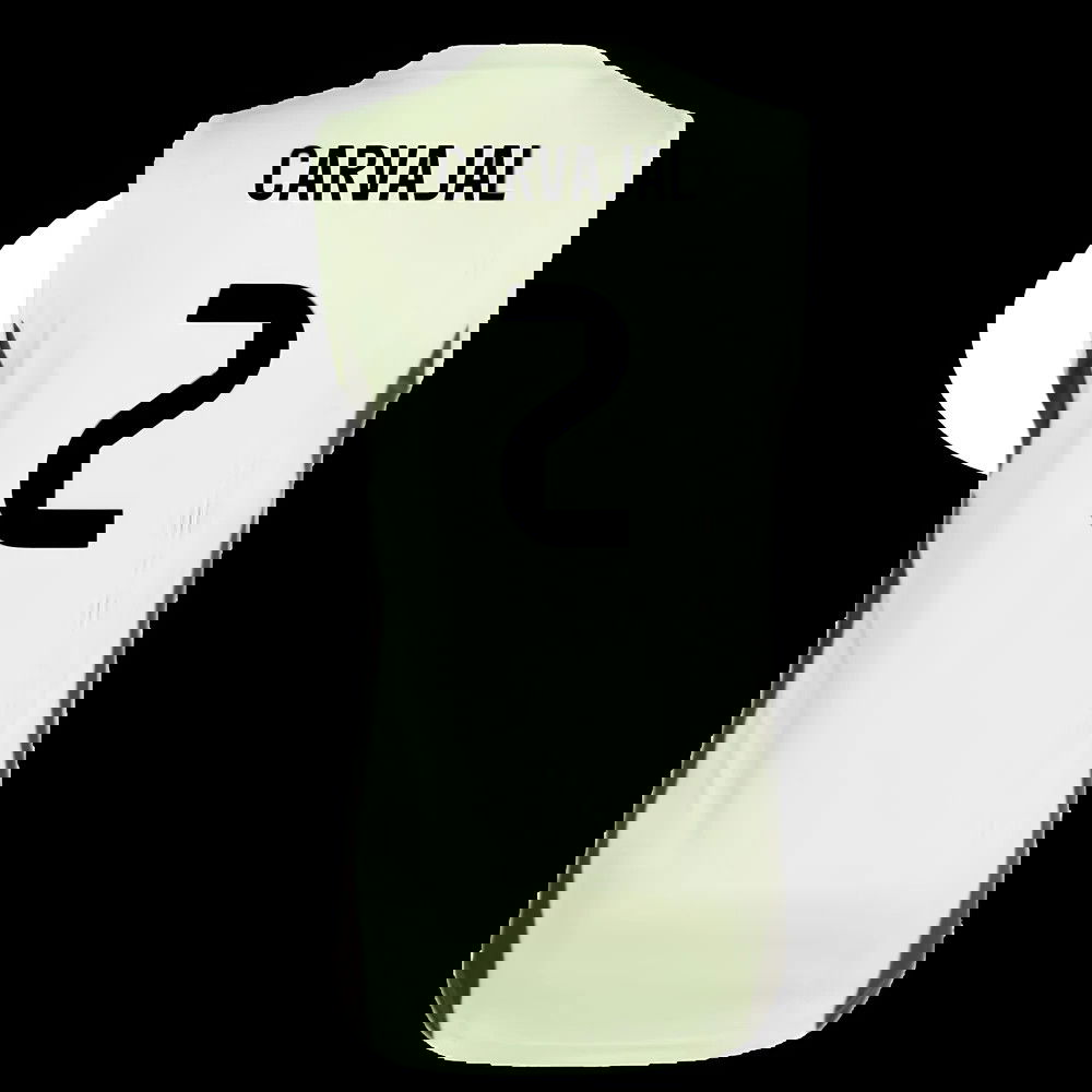 2025-2026 Real Madrid Sleeveless Training Jersey (Almost Lime) (Carvajal 2)