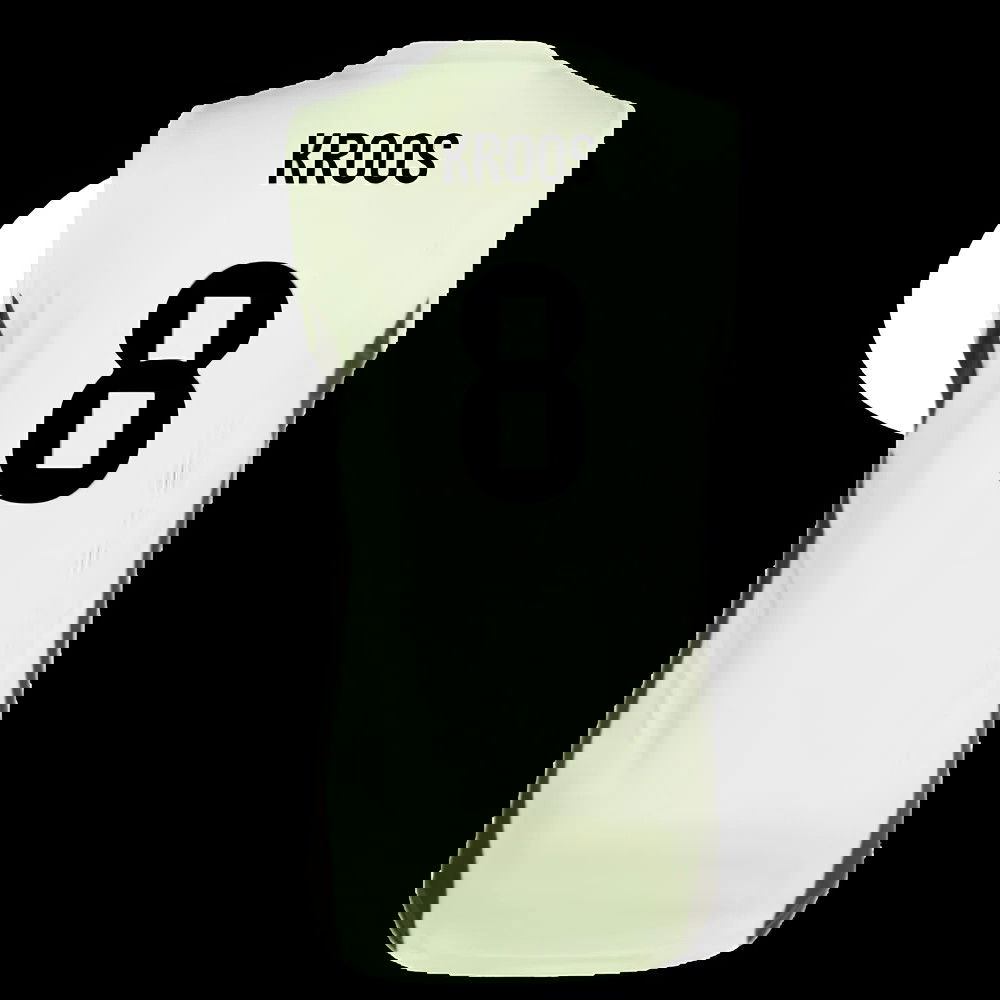 2025-2026 Real Madrid Sleeveless Training Jersey (Almost Lime) (Kroos 8)