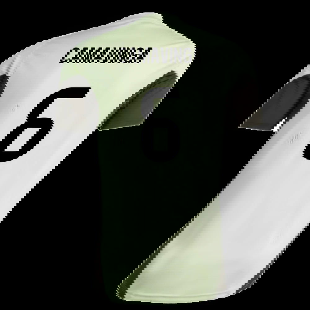 2025-2026 Real Madrid Training Jersey (Almost Lime) (Camavinga 6)