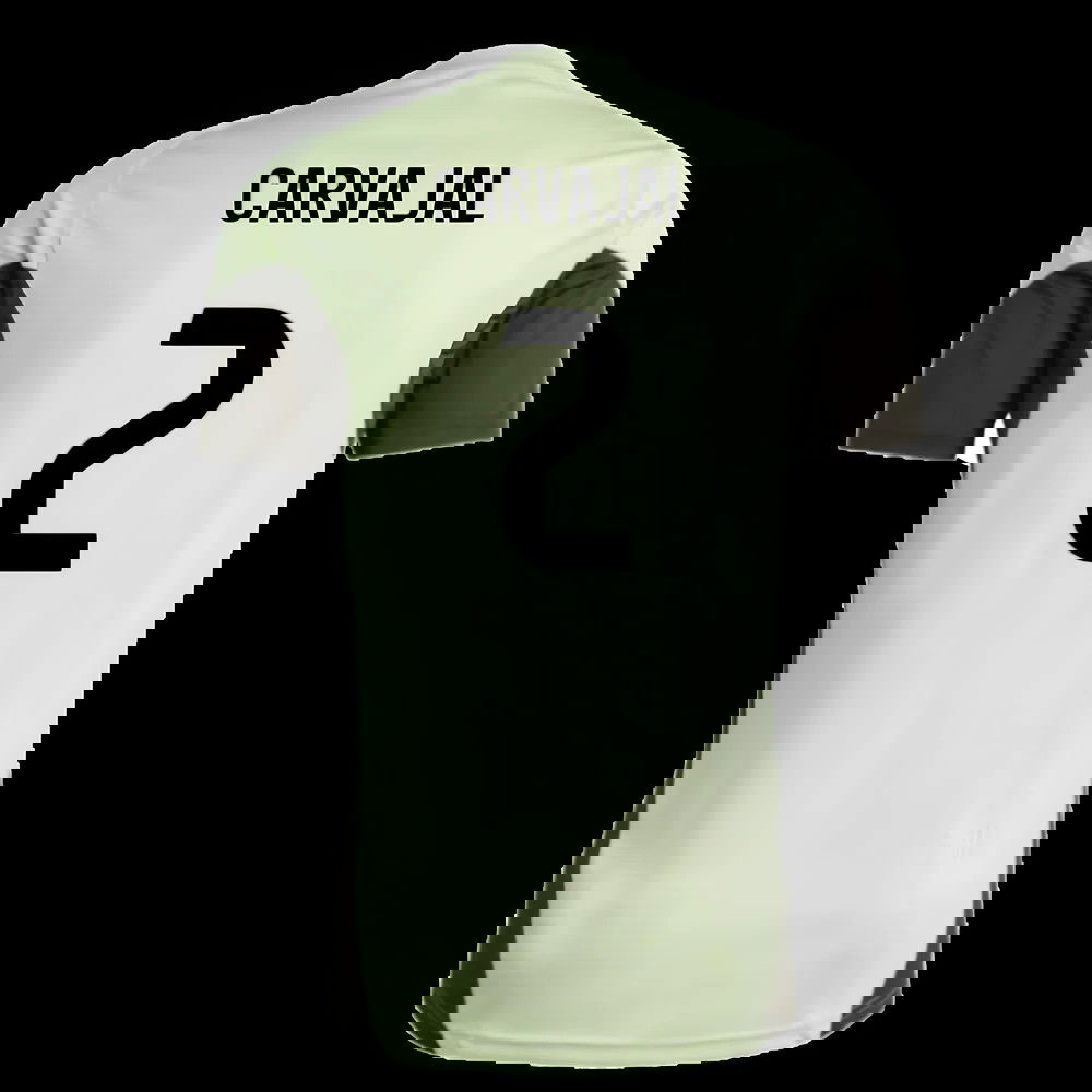 2025-2026 Real Madrid Training Jersey (Almost Lime) (Carvajal 2)