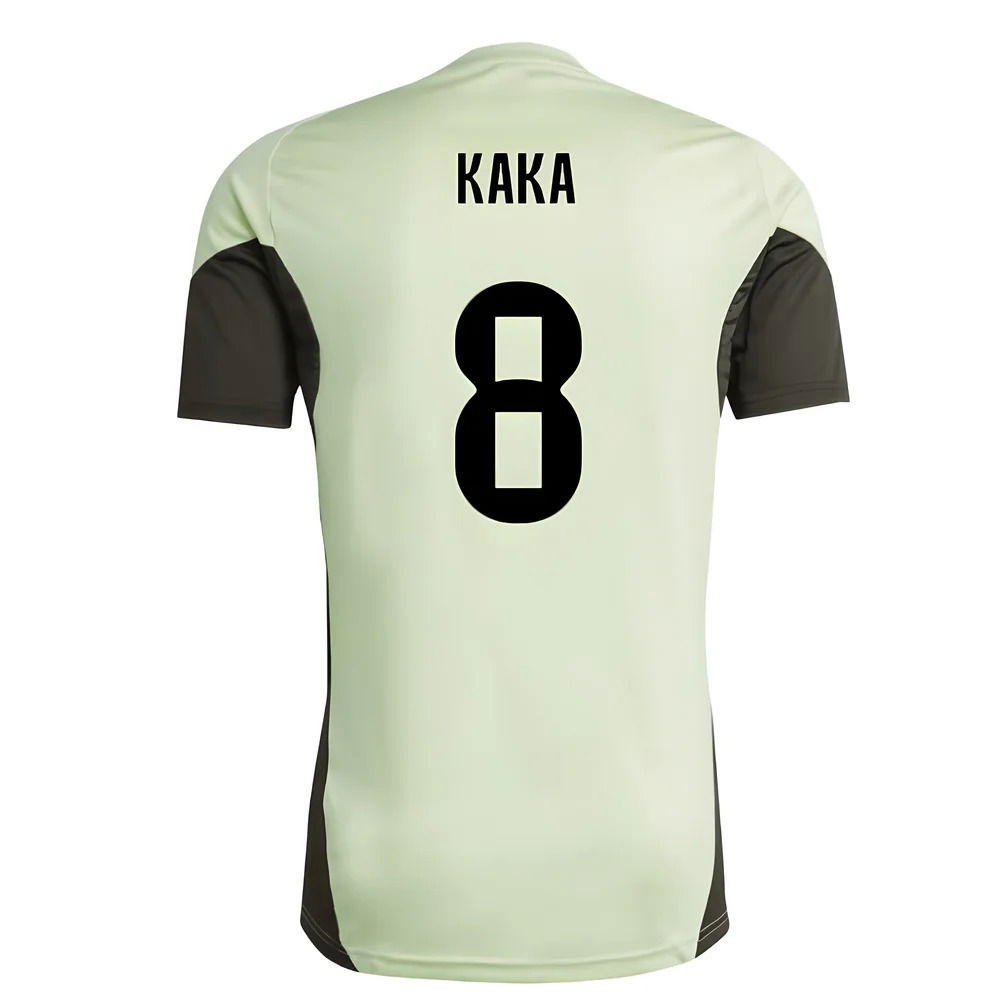 2025-2026 Real Madrid Training Jersey (Almost Lime) (Kaka 8)