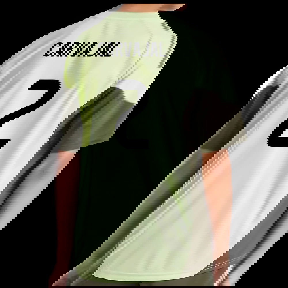 2025-2026 Real Madrid Training Jersey (Almost Lime) - Kids (Carvajal 2)