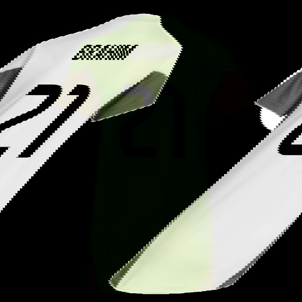 2025-2026 Real Madrid Training Jersey (Almost Lime) - Womens (Brahim 21)