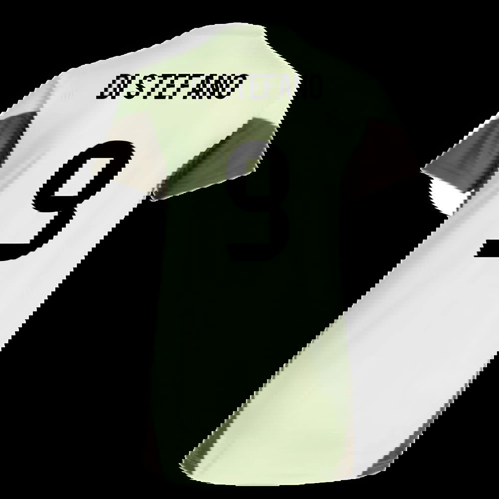 2025-2026 Real Madrid Training Jersey (Almost Lime) - Womens (Di Stefano 9)