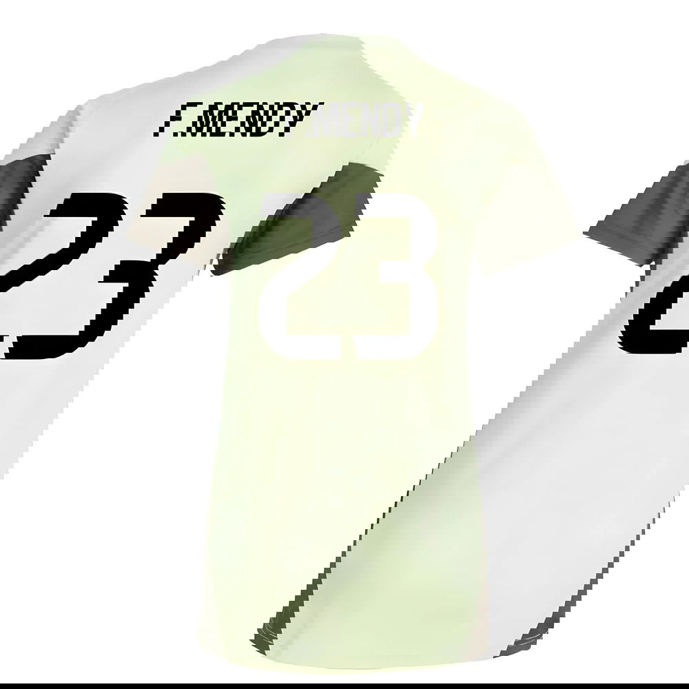 2025-2026 Real Madrid Training Jersey (Almost Lime) - Womens (F.Mendy 23)