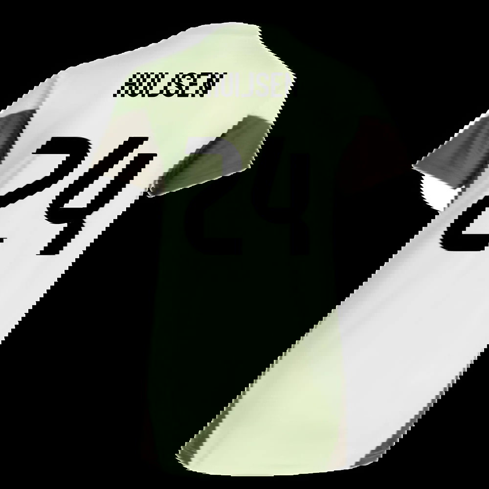 2025-2026 Real Madrid Training Jersey (Almost Lime) - Womens (Huijsen 24)