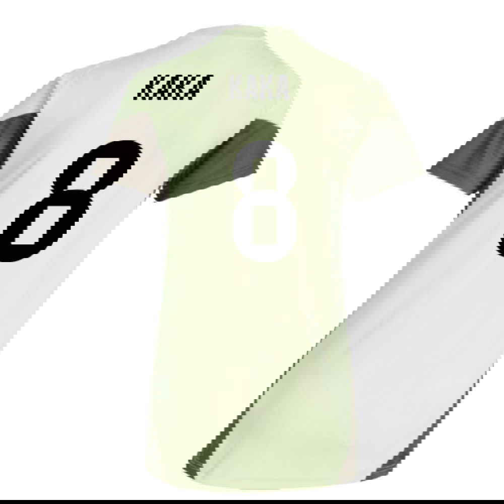 2025-2026 Real Madrid Training Jersey (Almost Lime) - Womens (Kaka 8)