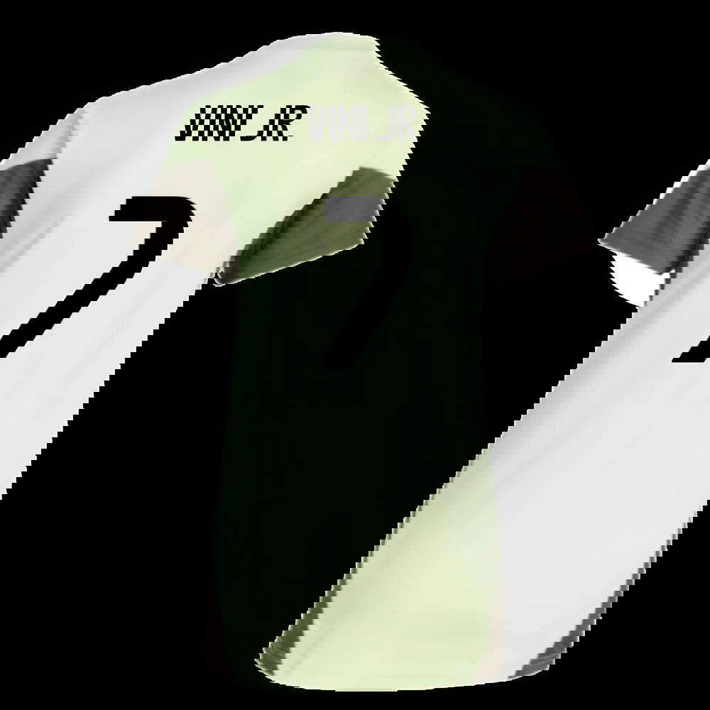 2025-2026 Real Madrid Training Jersey (Almost Lime) - Womens (Vini Jr. 7)