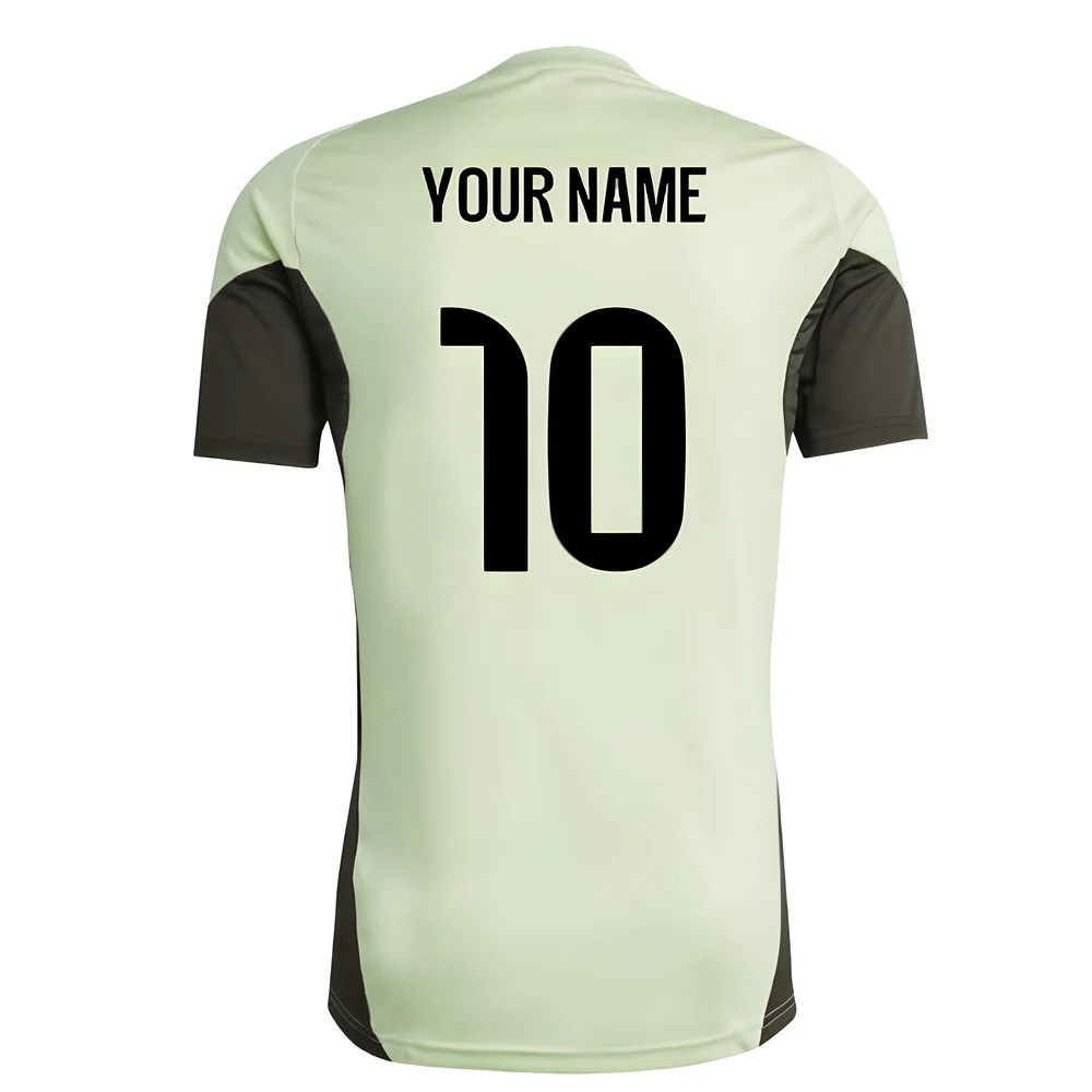 2025-2026 Real Madrid Training Jersey (Almost Lime) (Your Name)