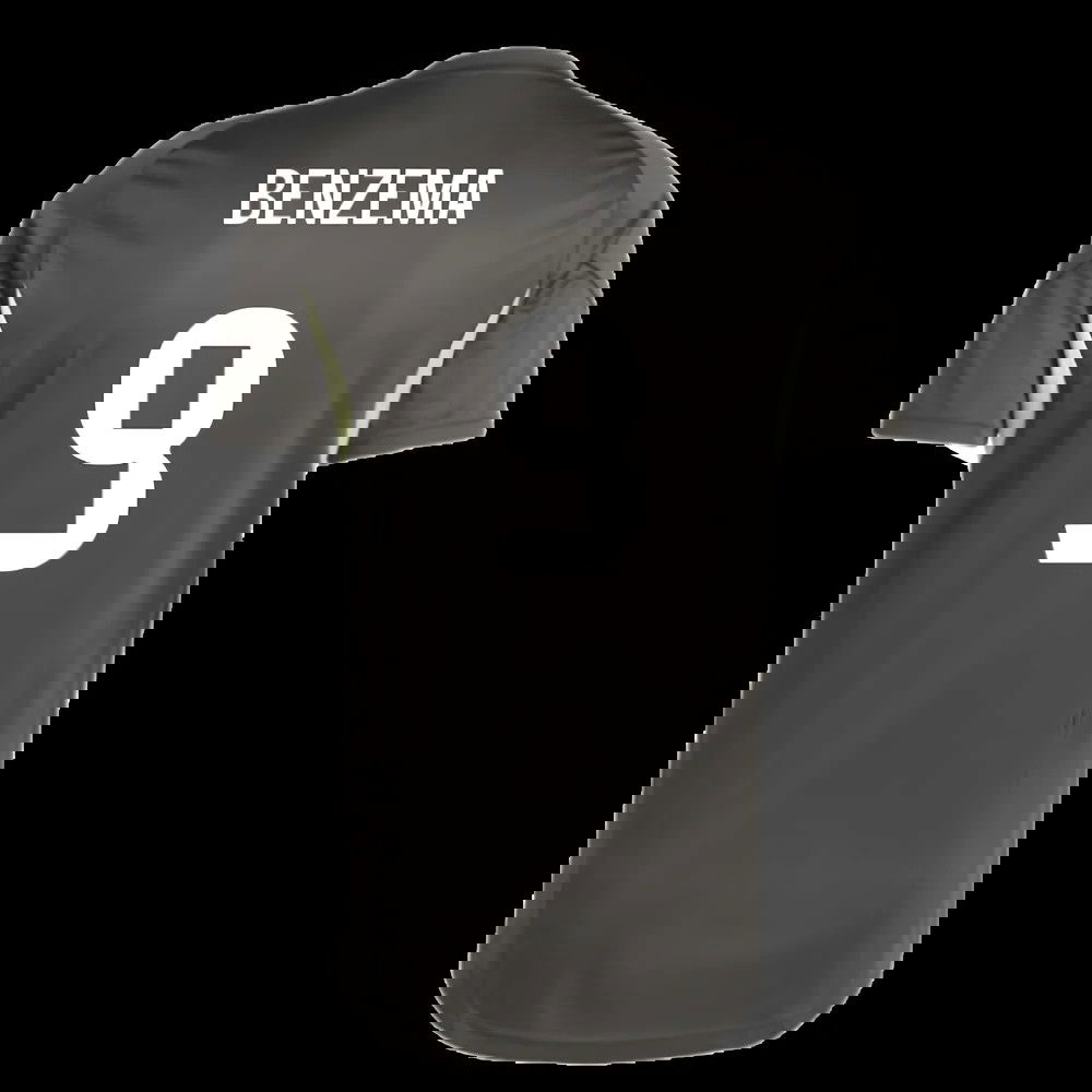 2025-2026 Real Madrid Training Jersey (Utility Grey) (Benzema 9)