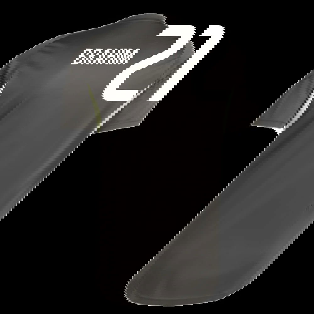 2025-2026 Real Madrid Training Jersey (Utility Grey) (Brahim 21)