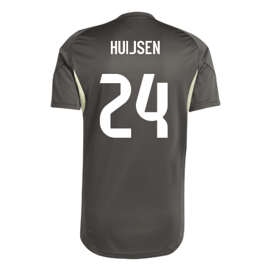 2025-2026 Real Madrid Training Jersey (Utility Grey) (Huijsen 24)