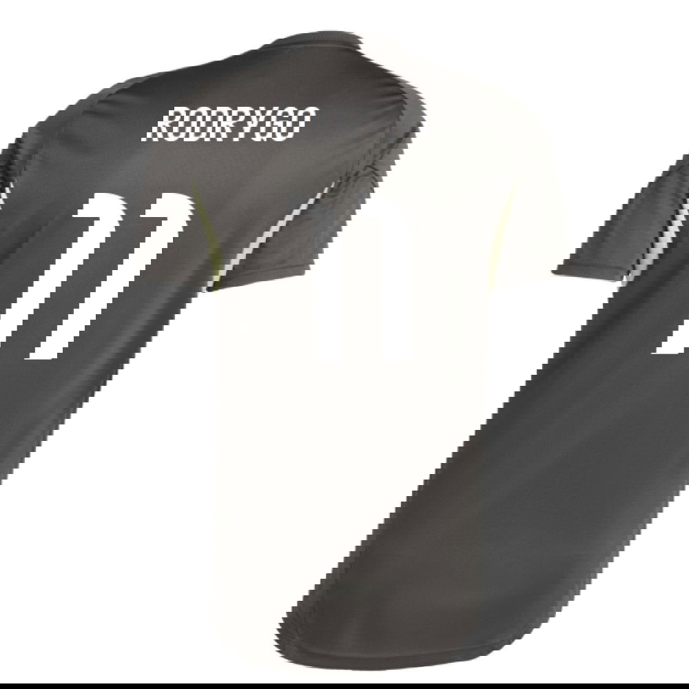 2025-2026 Real Madrid Training Jersey (Utility Grey) (Rodrygo 11)