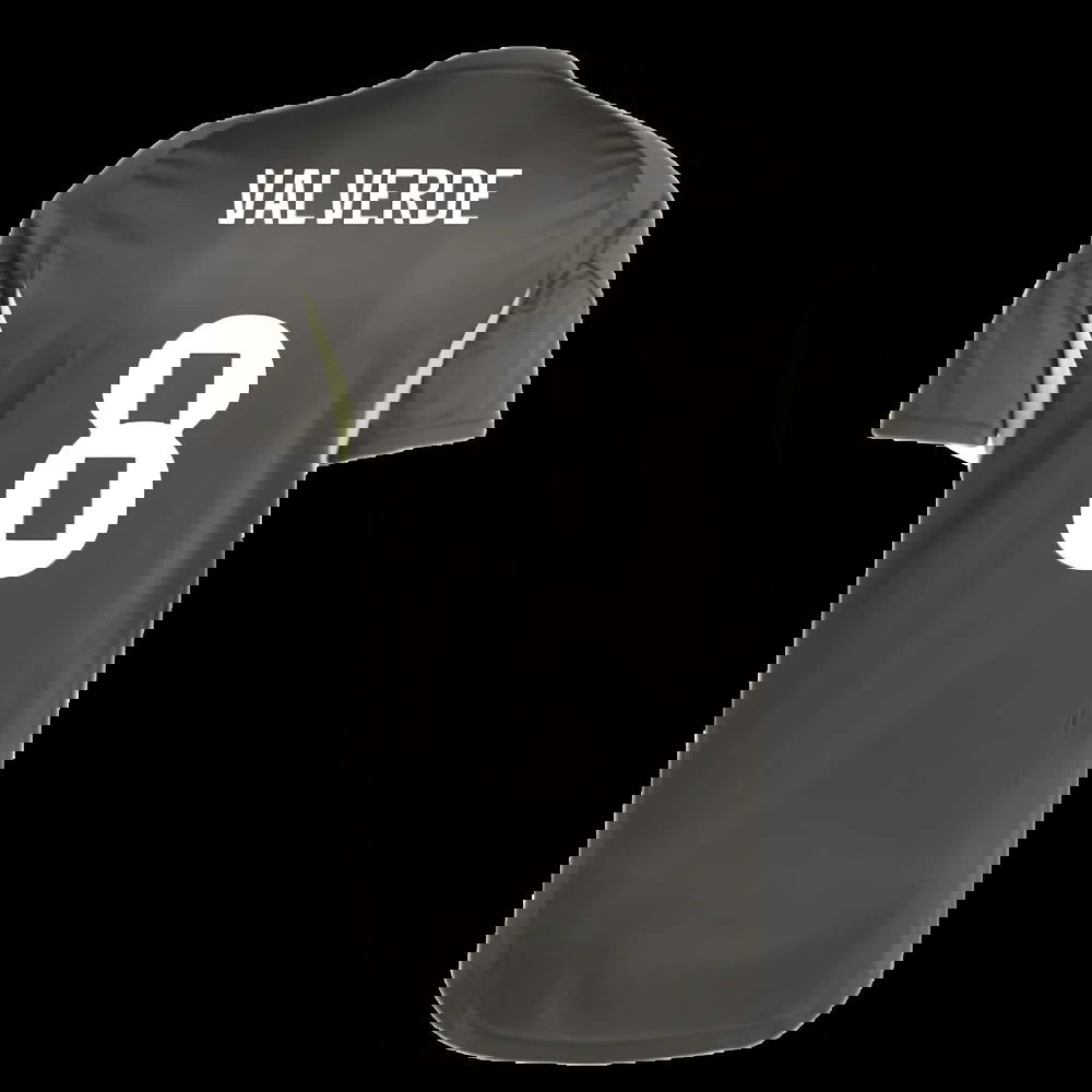 2025-2026 Real Madrid Training Jersey (Utility Grey) (Valverde 8)