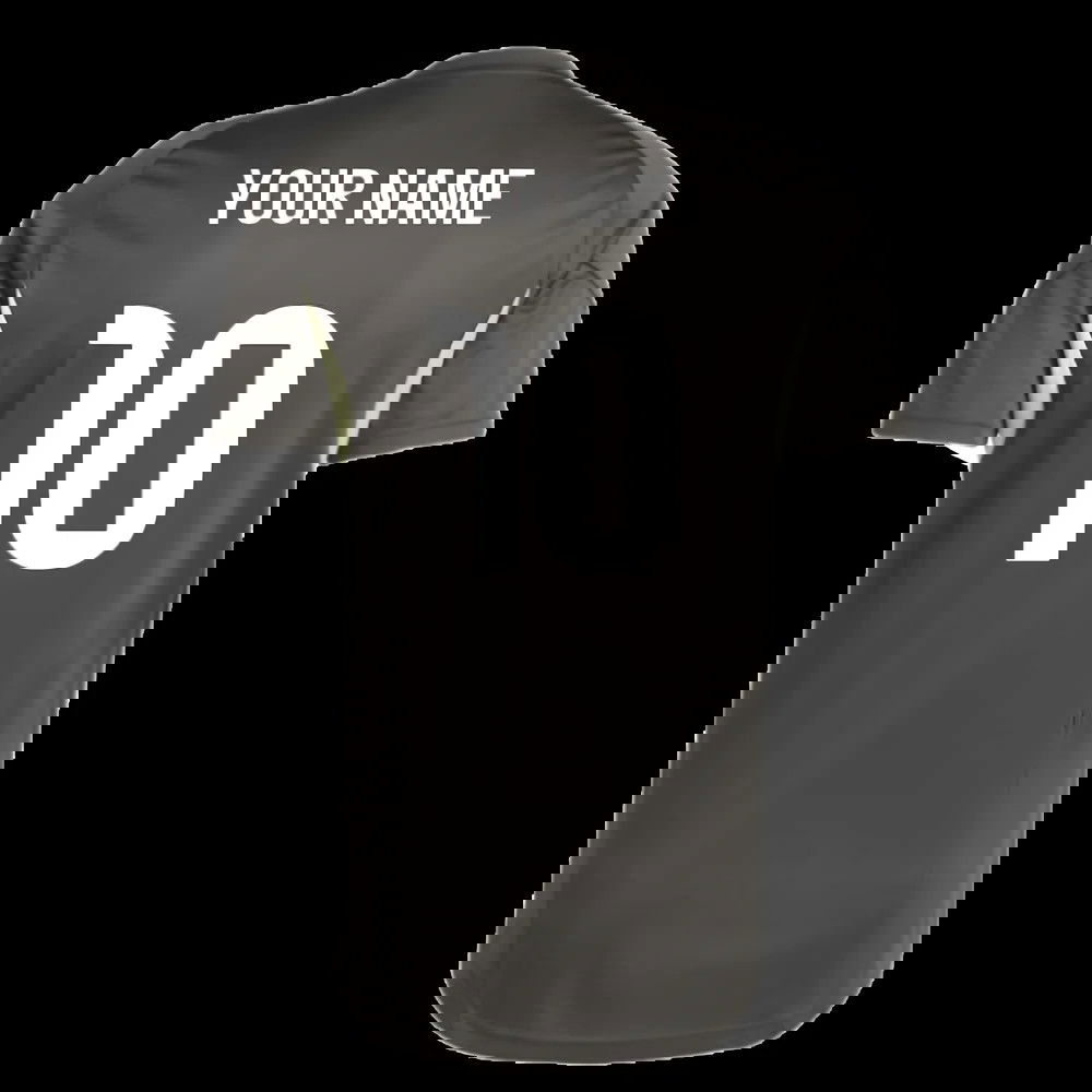 2025-2026 Real Madrid Training Jersey (Utility Grey) (Your Name)