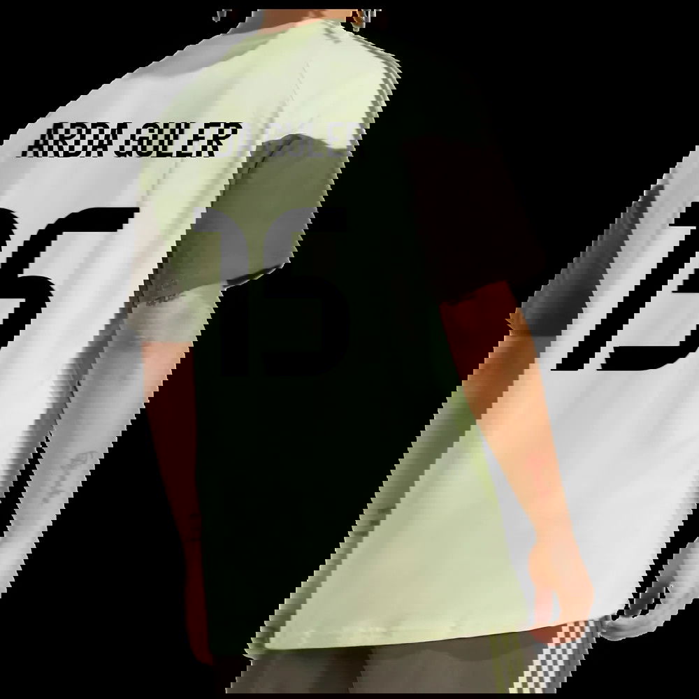 2025-2026 Real Madrid Training Tee (Almost Lime) (Arda Guler 15)