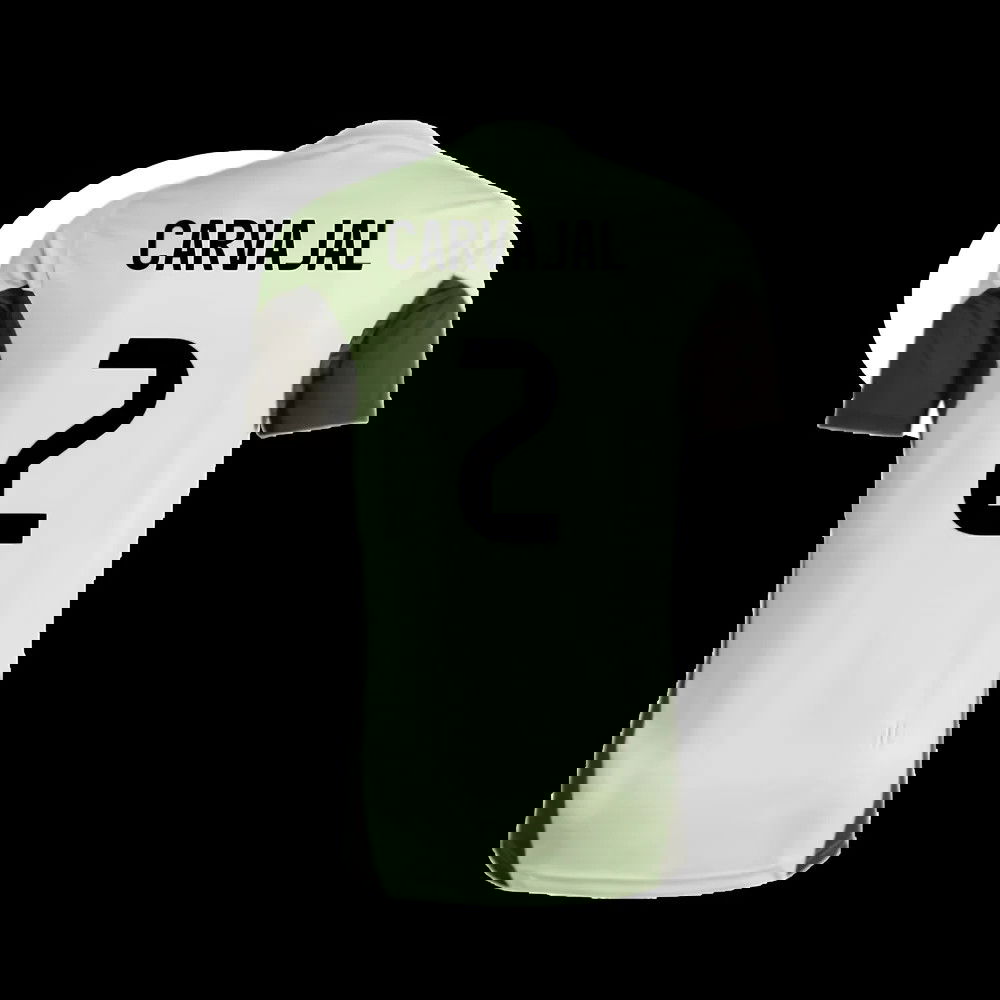 2025-2026 Real Madrid Training Tee (Almost Lime) - Kids (Carvajal 2)