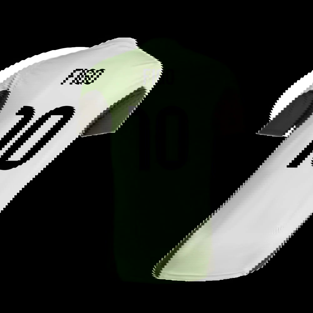 2025-2026 Real Madrid Training Tee (Almost Lime) - Kids (Figo 10)