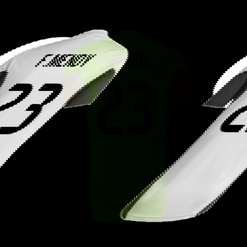 2025-2026 Real Madrid Training Tee (Almost Lime) - Kids (F.Mendy 23)