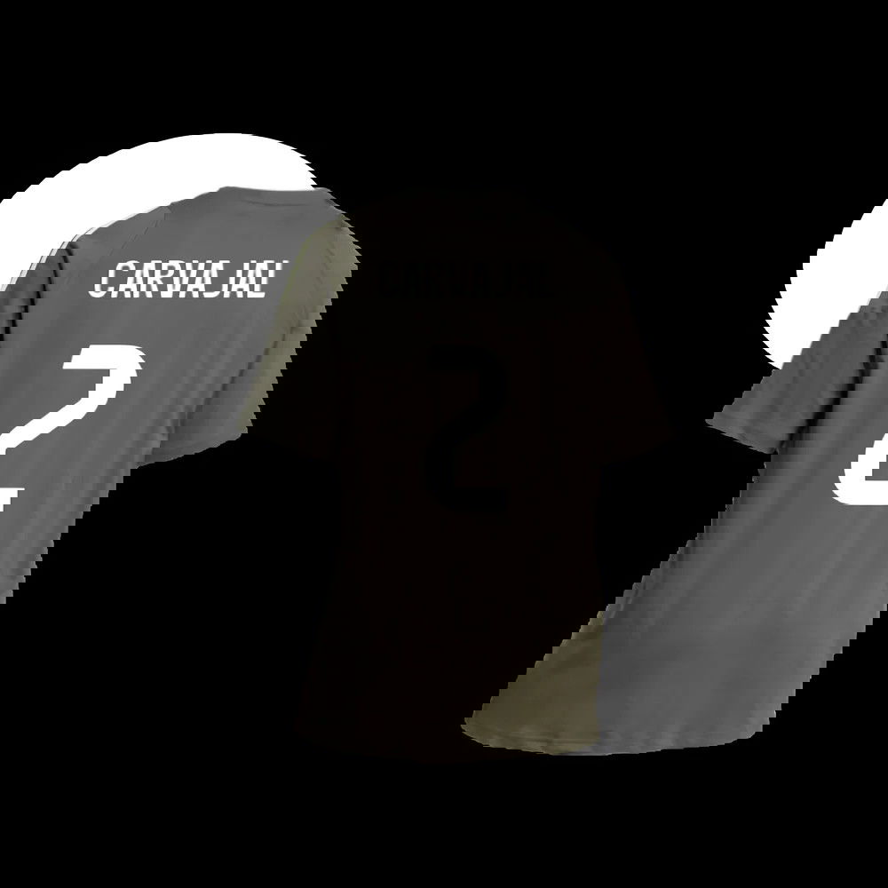 2025-2026 Real Madrid Training Tee (Utility Grey) (Carvajal 2)