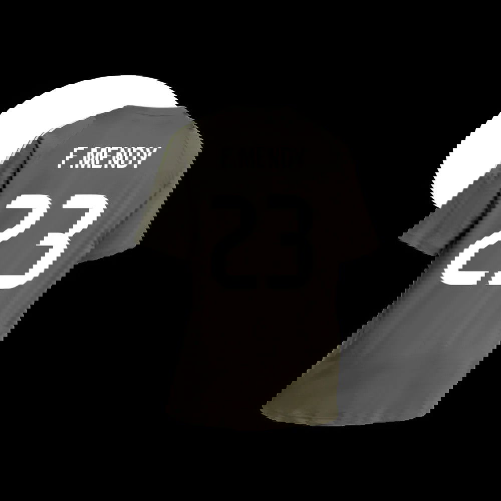 2025-2026 Real Madrid Training Tee (Utility Grey) (F.Mendy 23)