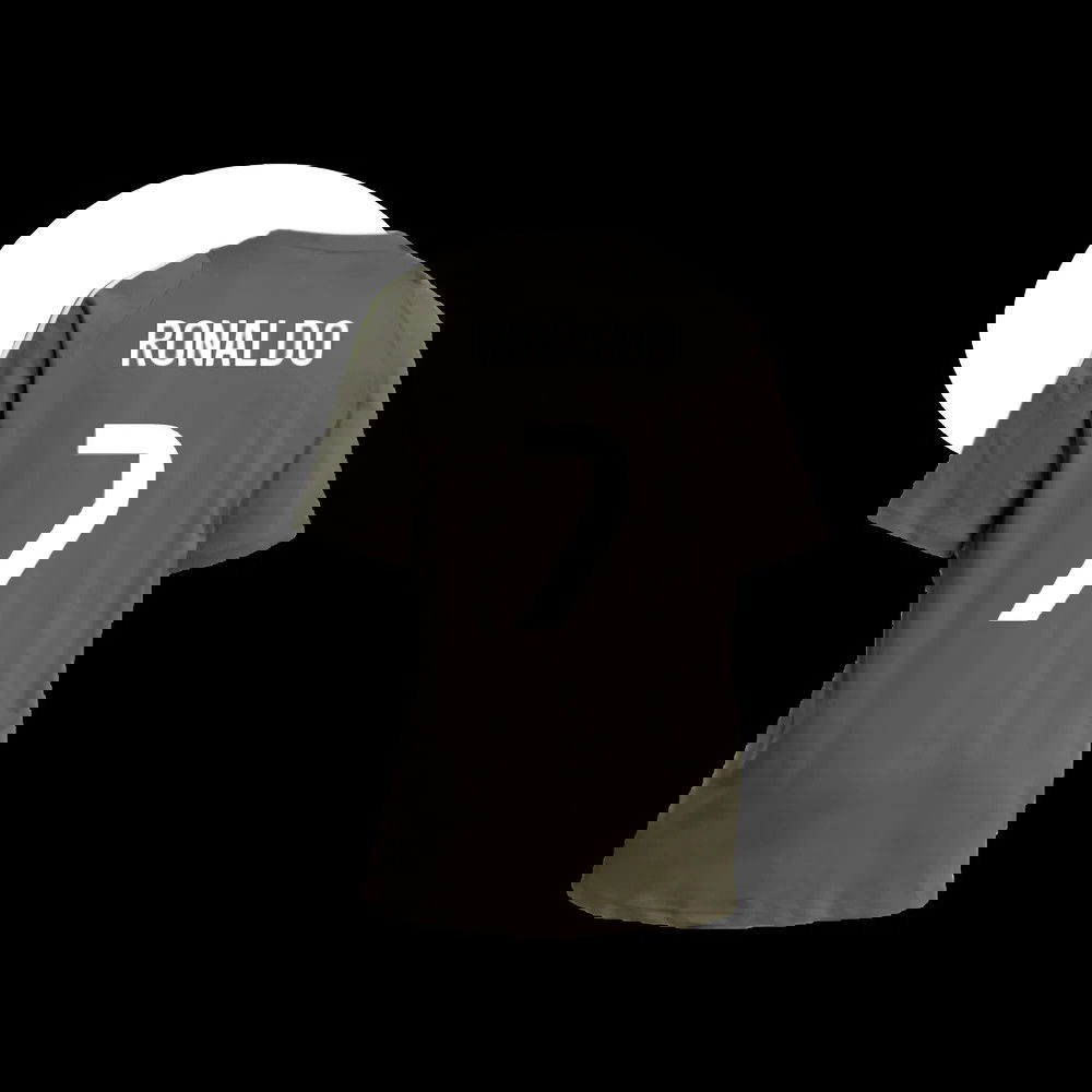 2025-2026 Real Madrid Training Tee (Utility Grey) (Ronaldo 7)