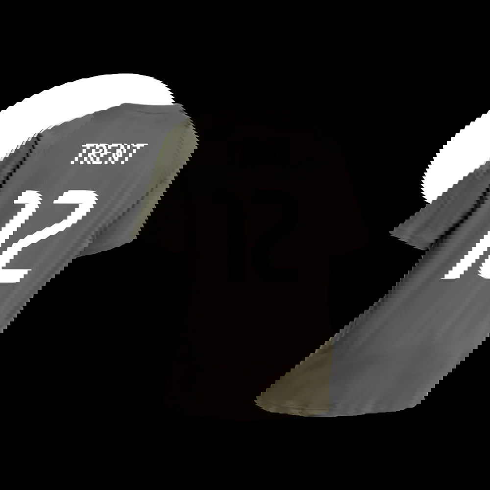 2025-2026 Real Madrid Training Tee (Utility Grey) (Trent 12)