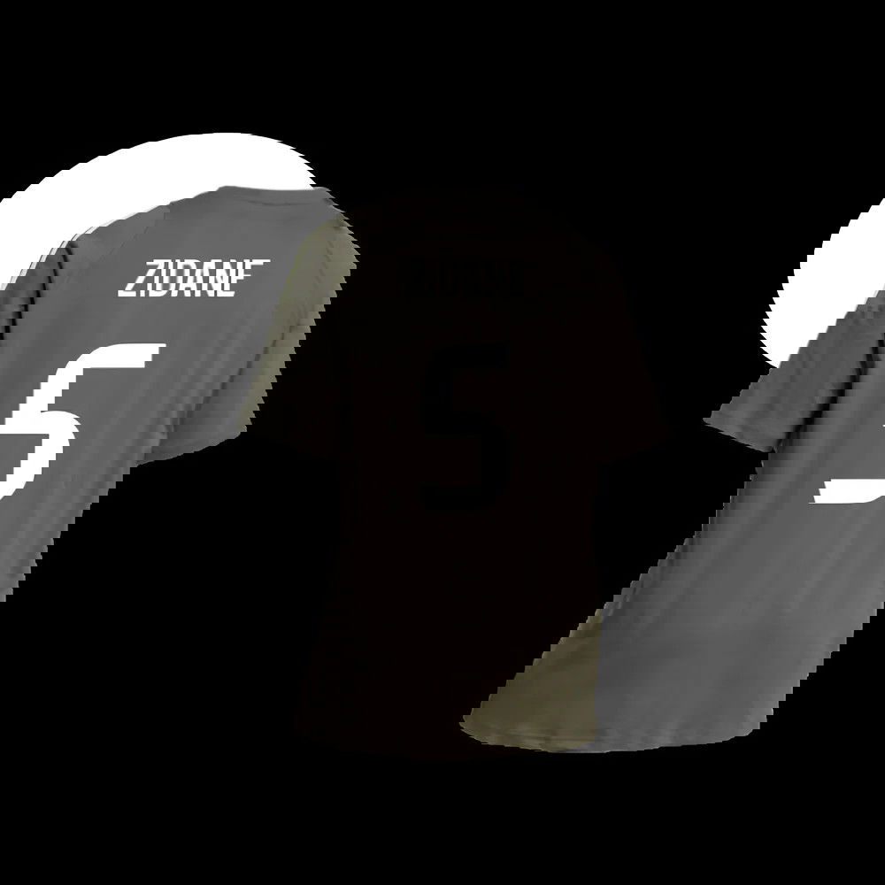 2025-2026 Real Madrid Training Tee (Utility Grey) (Zidane 5)