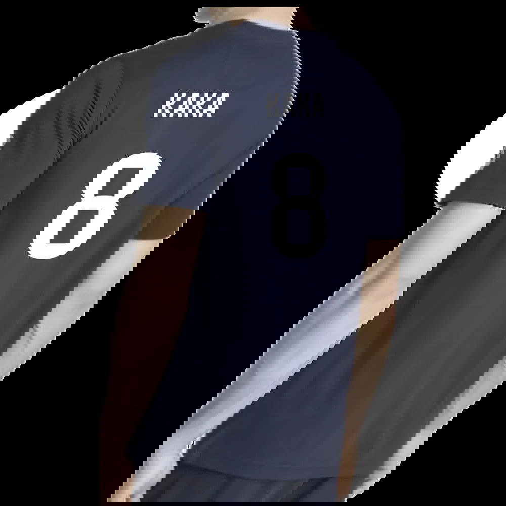 2025-2026 Real Madrid US Tee (Navy) (Kaka 8)