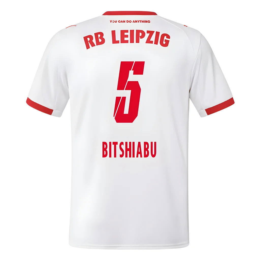 2025-2026 Red Bull Leipzig Home Shirt (Bitshiabu 5)