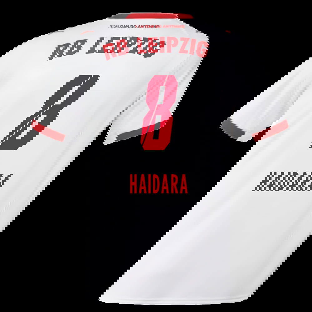 2025-2026 Red Bull Leipzig Home Shirt (Haidara 8)