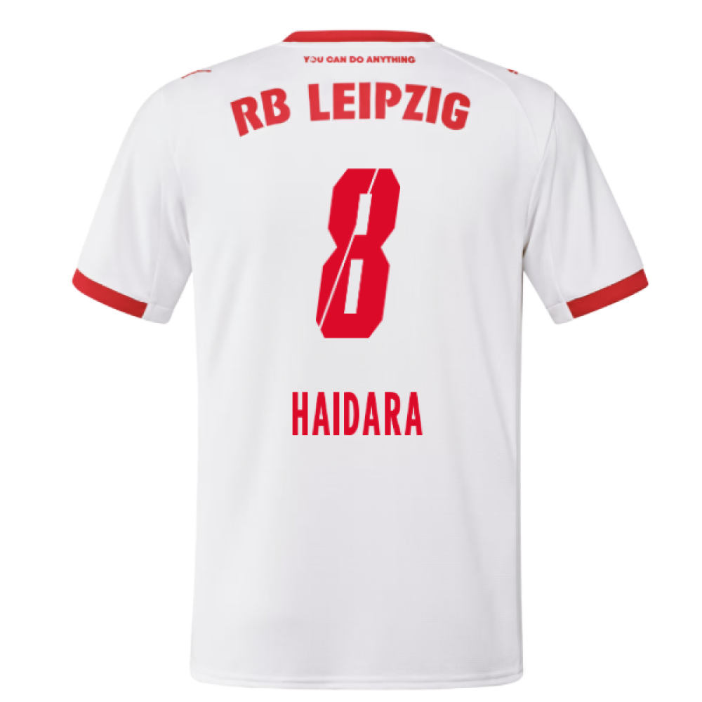 2025-2026 Red Bull Leipzig Home Shirt (Haidara 8)