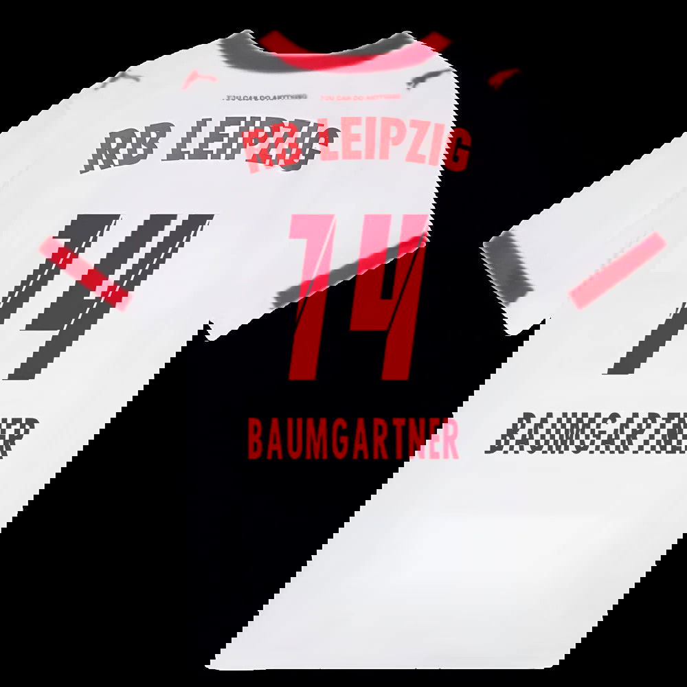 2025-2026 Red Bull Leipzig Home Shirt (Kids) (Baumgartner 14)