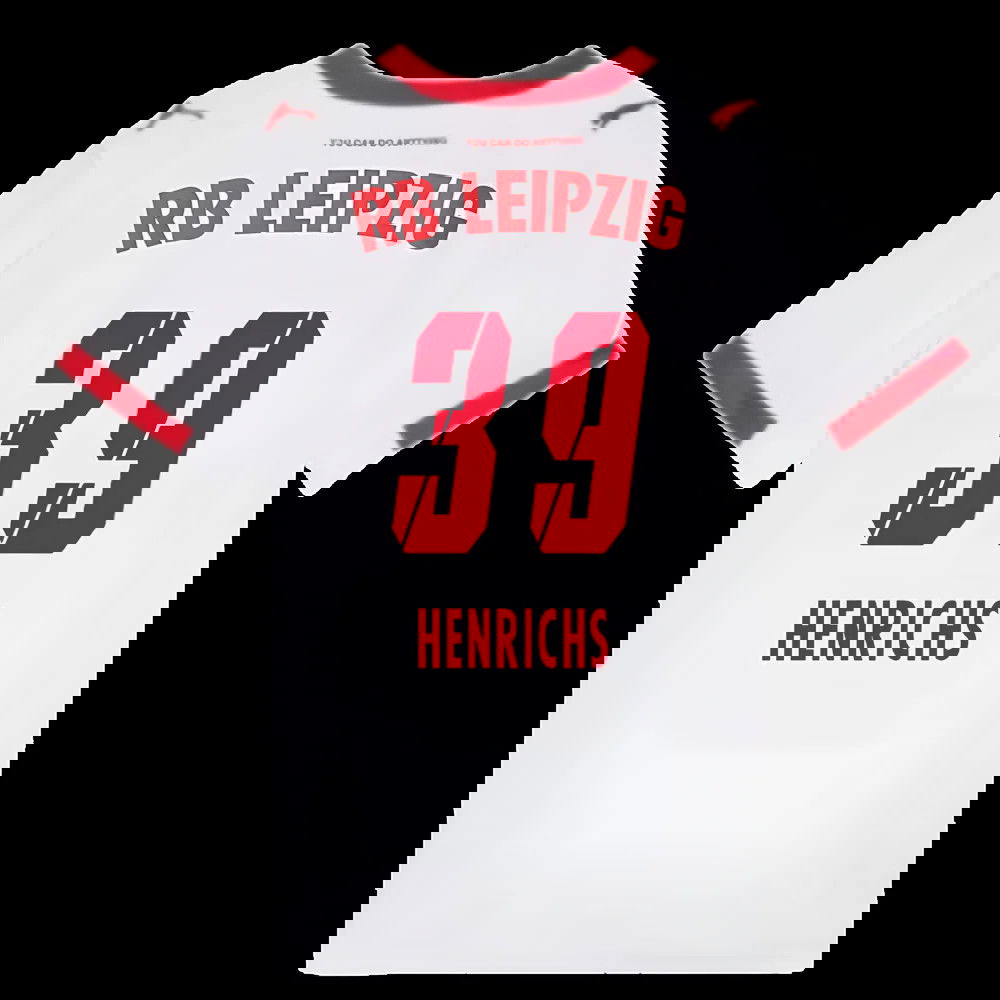 2025-2026 Red Bull Leipzig Home Shirt (Kids) (Henrichs 39)