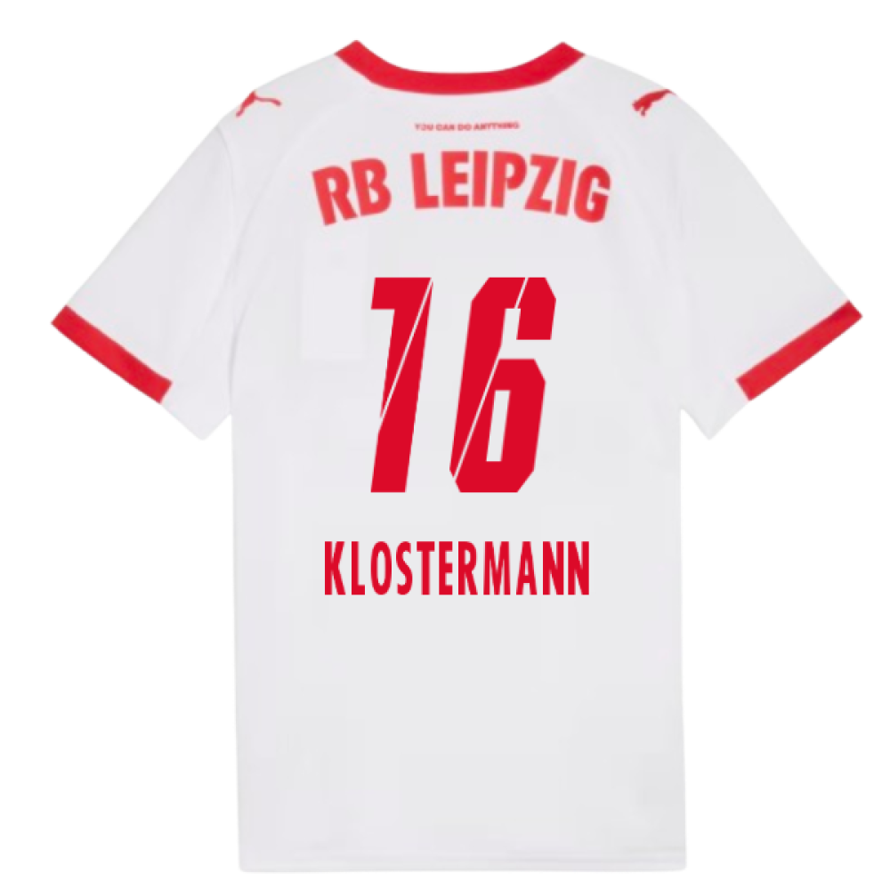 2025-2026 Red Bull Leipzig Home Shirt (Kids) (Klostermann 16)