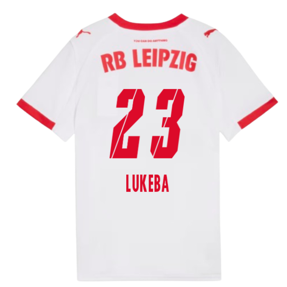2025-2026 Red Bull Leipzig Home Shirt (Kids) (Lukeba 23)