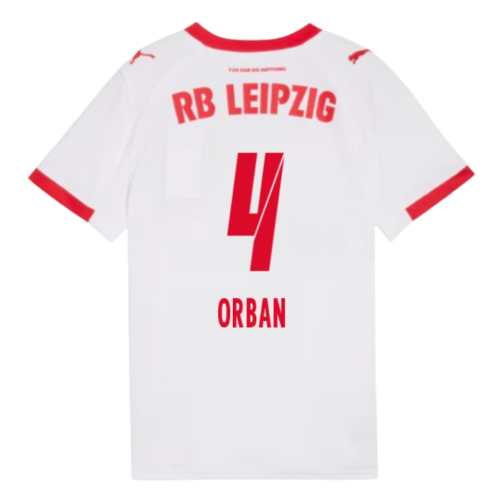 2025-2026 Red Bull Leipzig Home Shirt (Kids) (Orban 4)