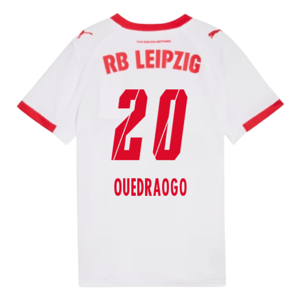 2025-2026 Red Bull Leipzig Home Shirt (Kids) (Ouedraogo 20)