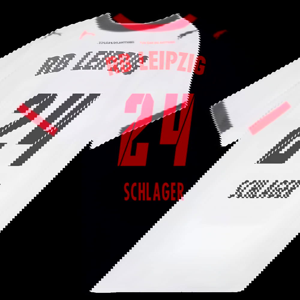 2025-2026 Red Bull Leipzig Home Shirt (Kids) (Schlager 24)