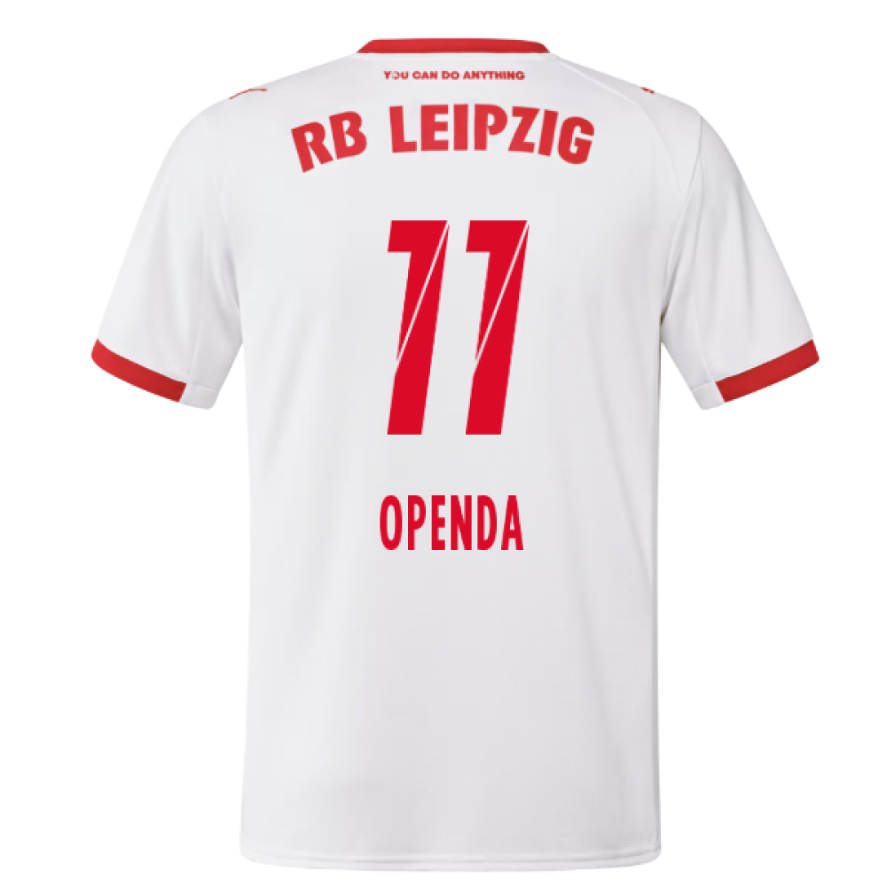 2025-2026 Red Bull Leipzig Home Shirt (Openda 11)