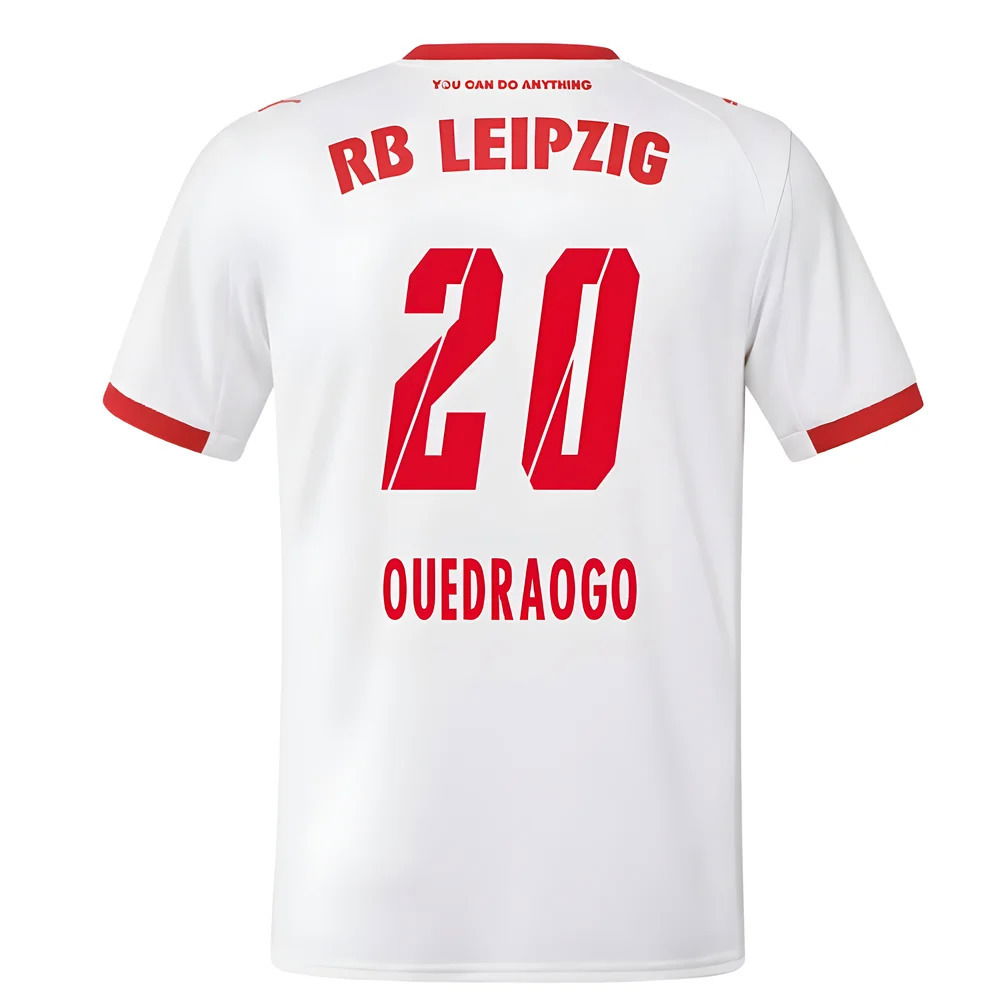 2025-2026 Red Bull Leipzig Home Shirt (Ouedraogo 20)