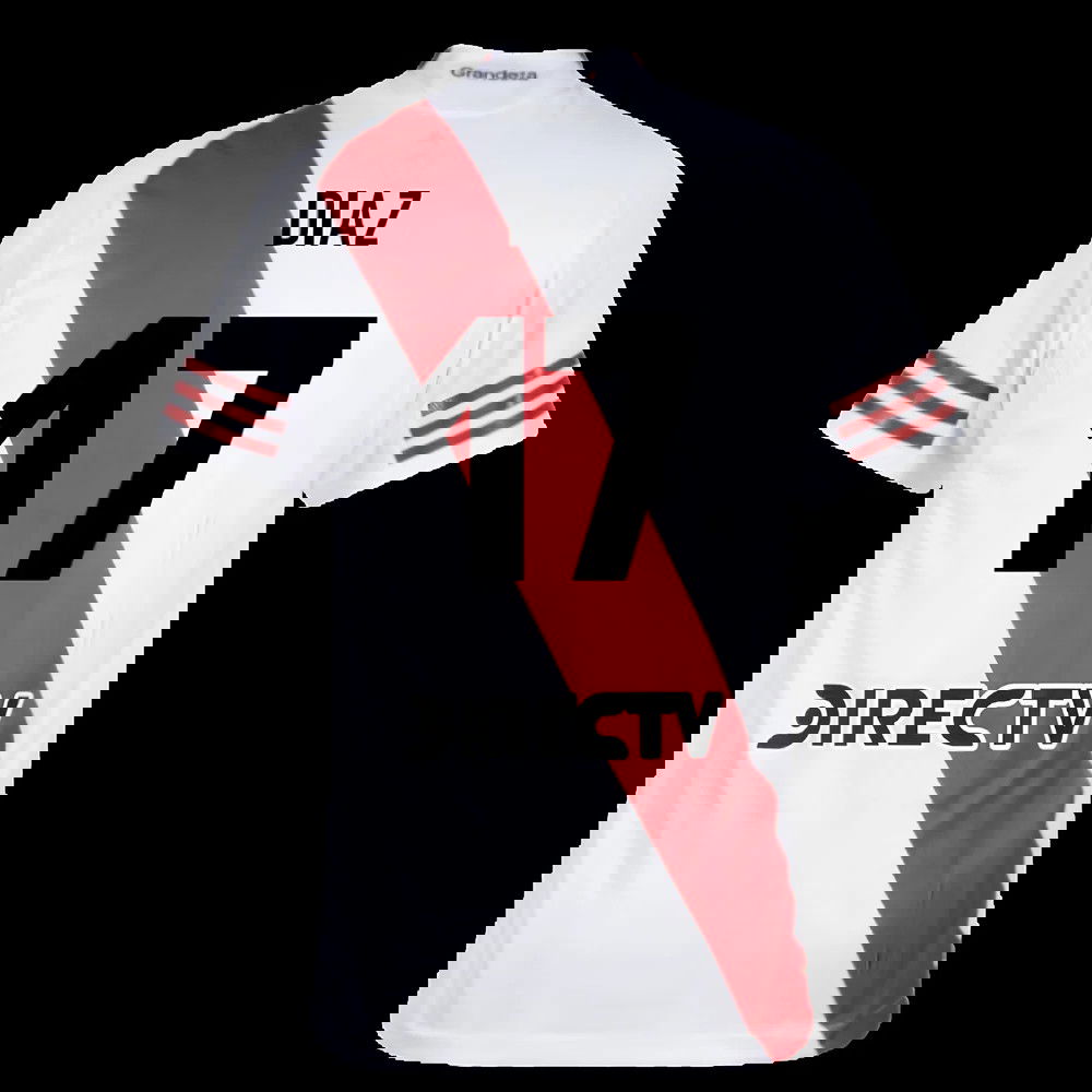 2025-2026 River Plate Authentic Home Shirt (Diaz 17)