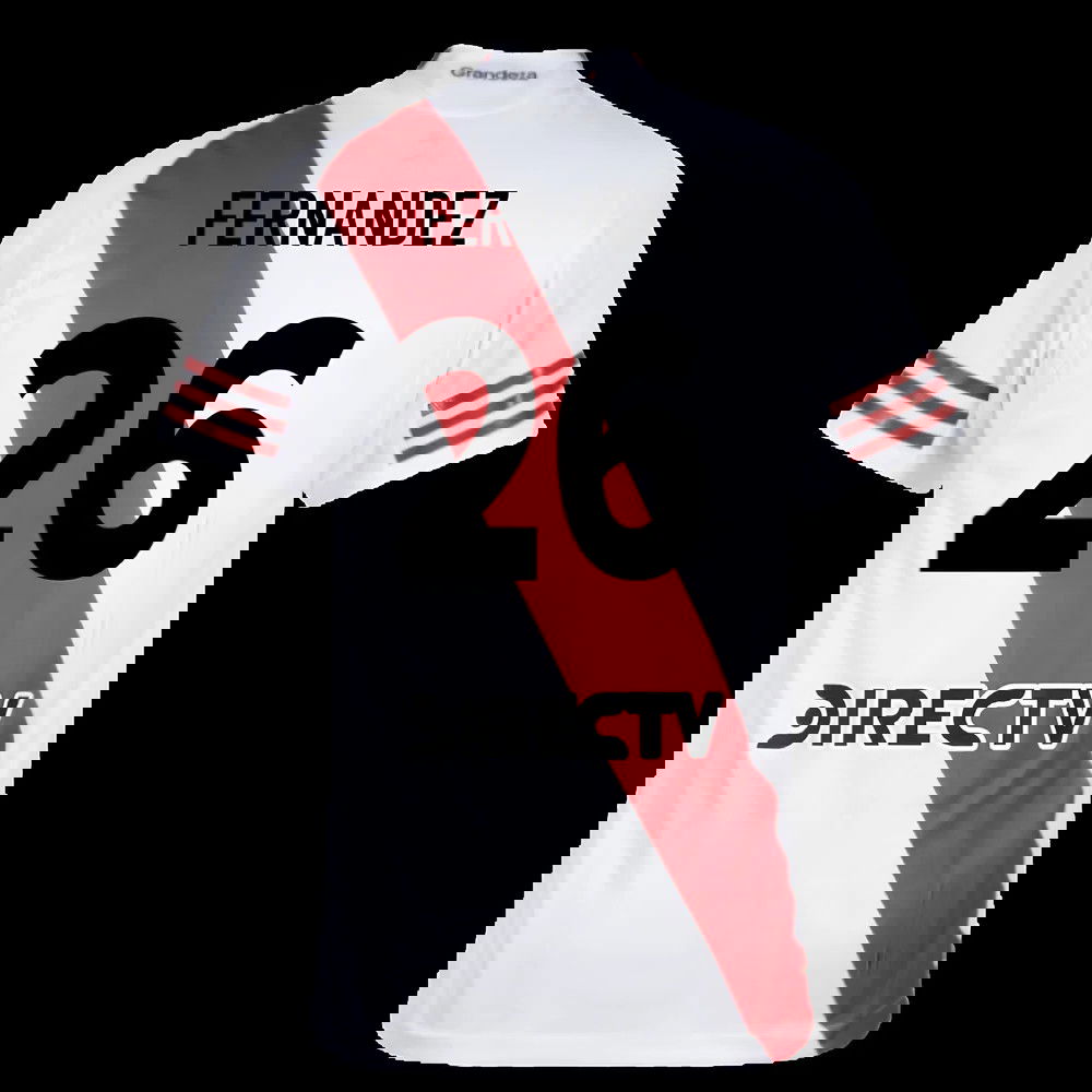 2025-2026 River Plate Authentic Home Shirt (Fernandez 26)